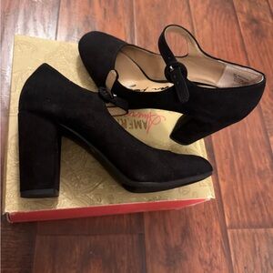 American Rag Black Suede Heels